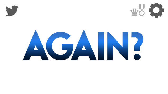 (Game Over Screen) Oh yeah, and the answer is no thank you...